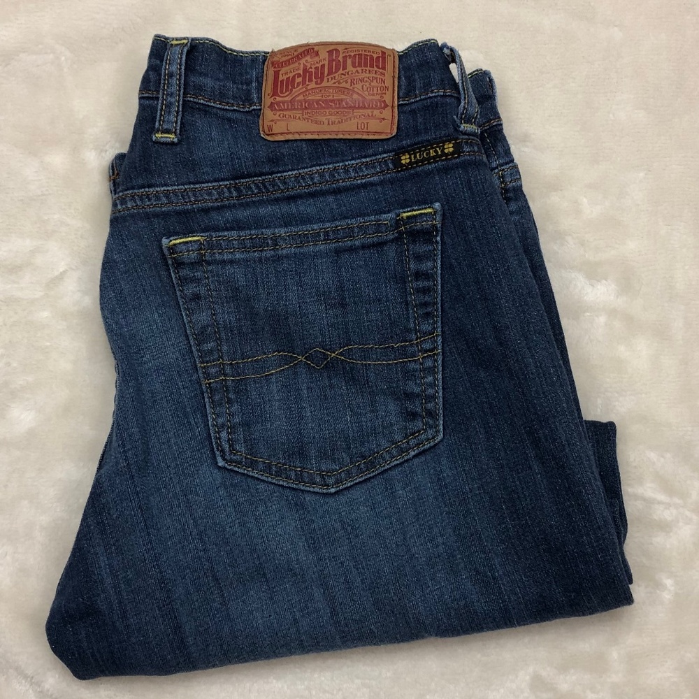 Lucky Brand Women's Easy Rider Crop Jean's Sz 8